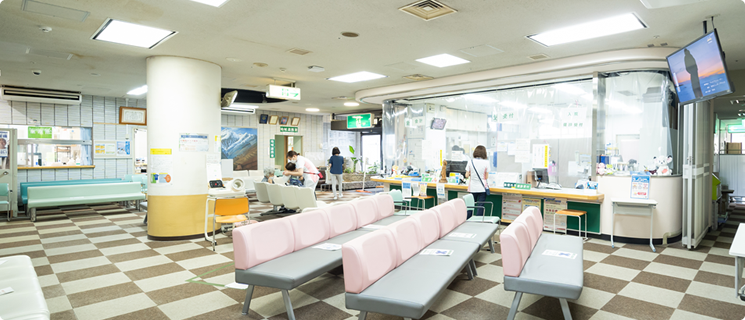 【写真】日浦病院の待合室