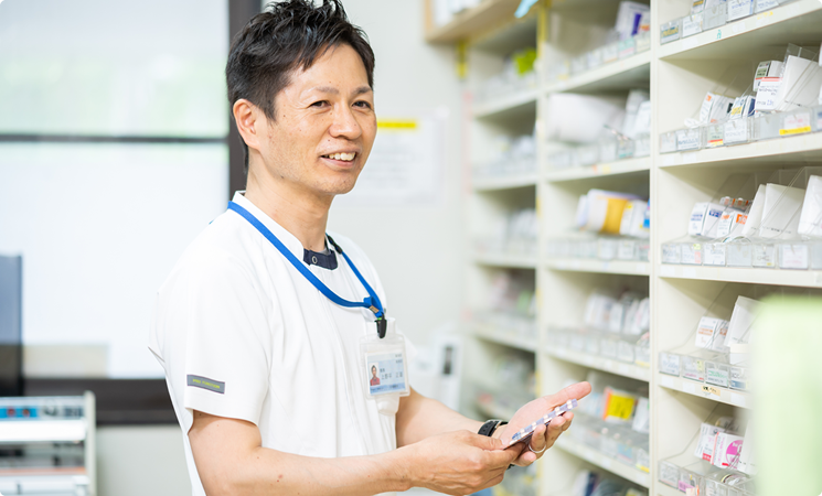 【写真】日浦病院 薬剤部の様子